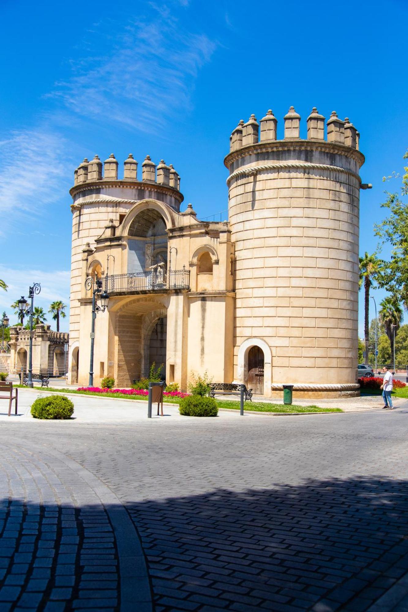 Alojamientos Puerta Palma Estudio Badajós Exterior foto